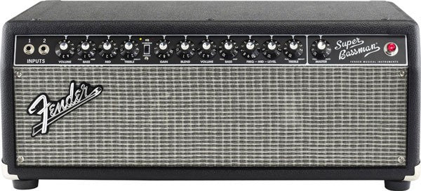 Fender Super Bassman 300 Watt Head Amplificador Cabezal Bajo 1