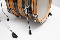 Tama CK50R+H NET Superstar Classic Batería Acústica con Herrajes Natural Ebony Tiger WRap 7