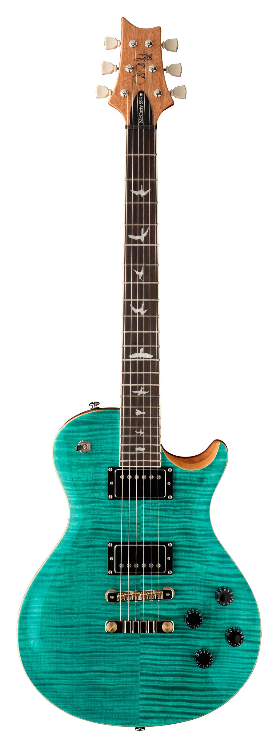 PRS SE MCcarty 594 TQ Singlecut Guitarra Eléctrica Turquoise 1