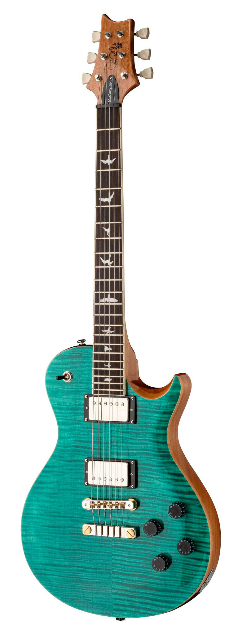 PRS SE MCcarty 594 TQ Singlecut Guitarra Eléctrica Turquoise 2