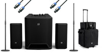 LD Systems -Pack- DAVE10 G4X Plus Sistema Compacto de PA Activo + Accesorios 1