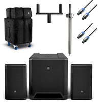 LD Systems -Pack- DAVE12 G4X Sistema Compacto de PA Activo + Accesorios 1