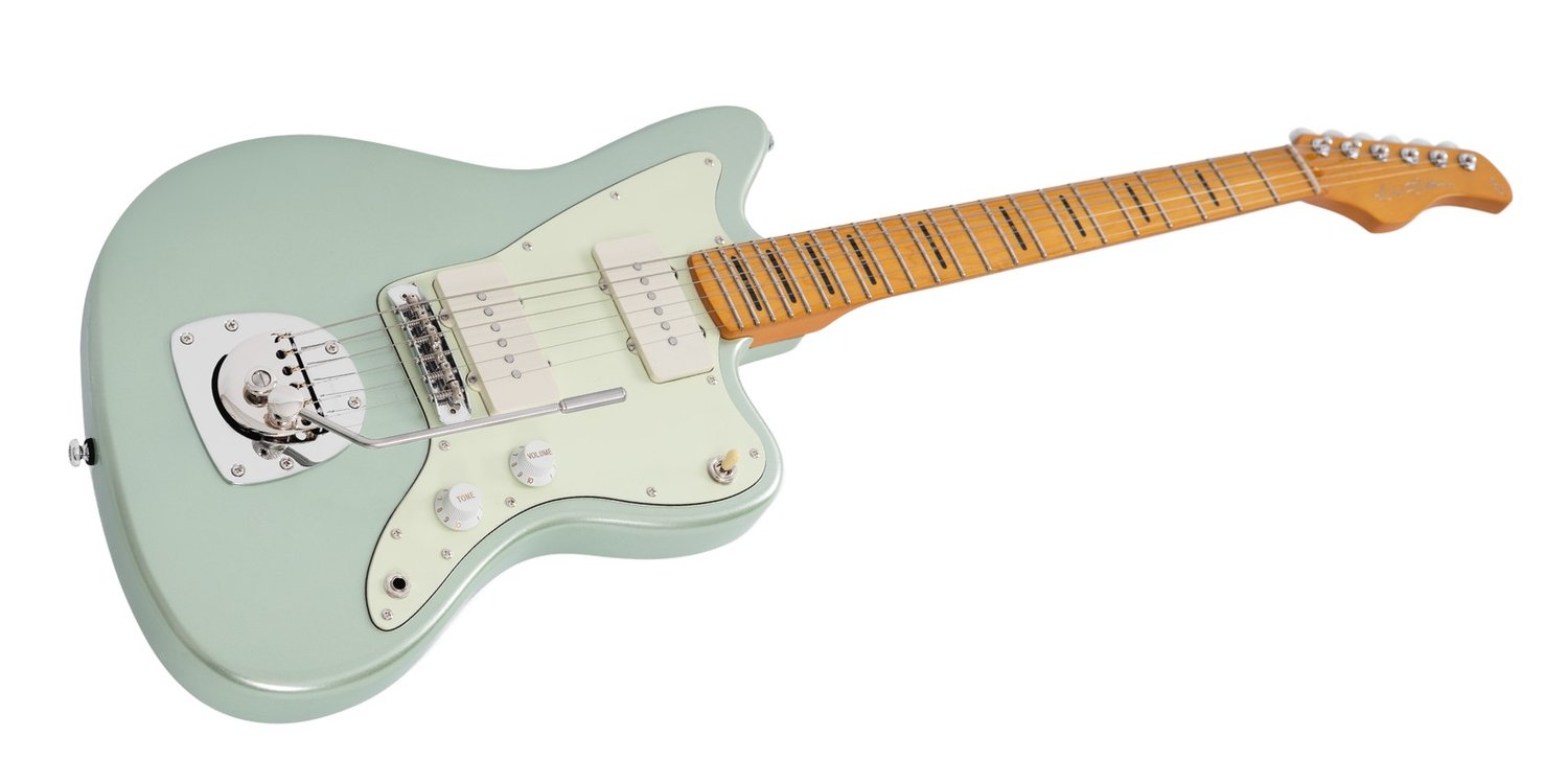 Sire J5 SGM Larry Carlton Guitarra Eléctrica Sherwood Green Metallic 5