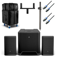 LD Systems -Pack- DAVE15 G4X Sistema Compacto de PA Activo + Accesorios 1