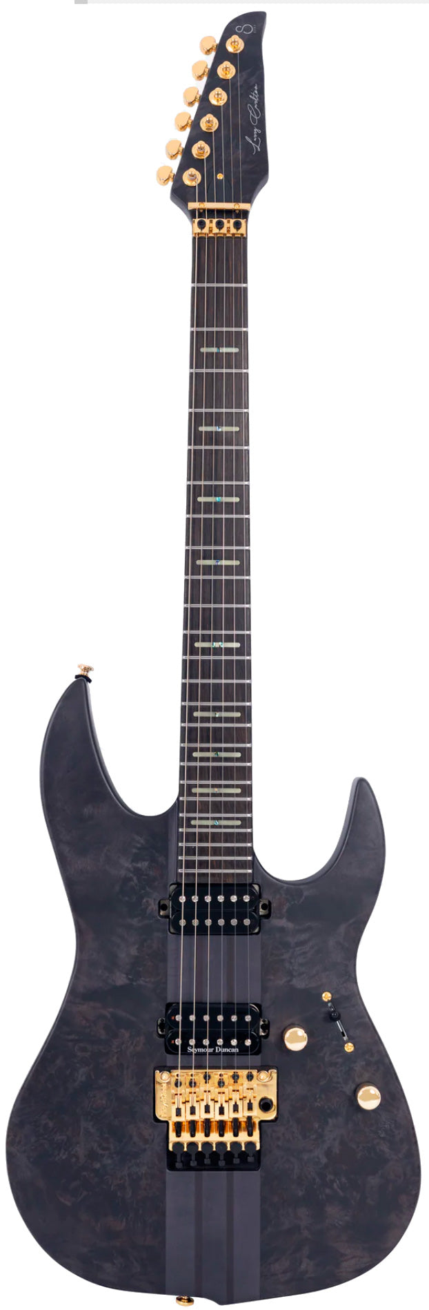 Sire X10 TBLKS Larry Carlton Guitarra Eléctrica Transparent Black Satin 1