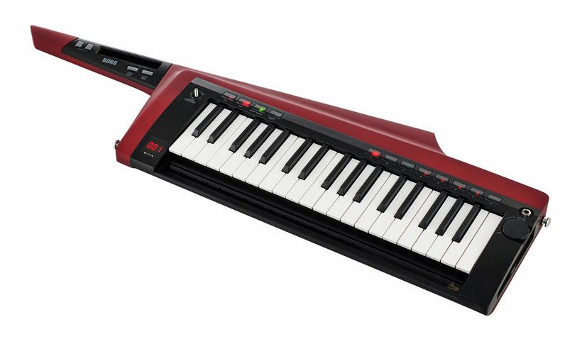 Korg RK100S 2 RD Teclado Keytar Translucent Red 4