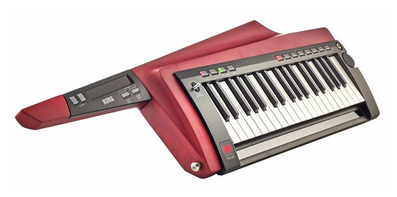 Korg RK100S 2 RD Teclado Keytar Translucent Red 7