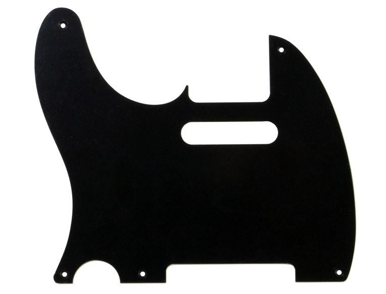 All Parts PG0560L23 Left Handed Black Telecaster Pickguard 1