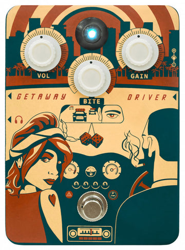 Orange Getaway Driver Pedal Overdrive 1