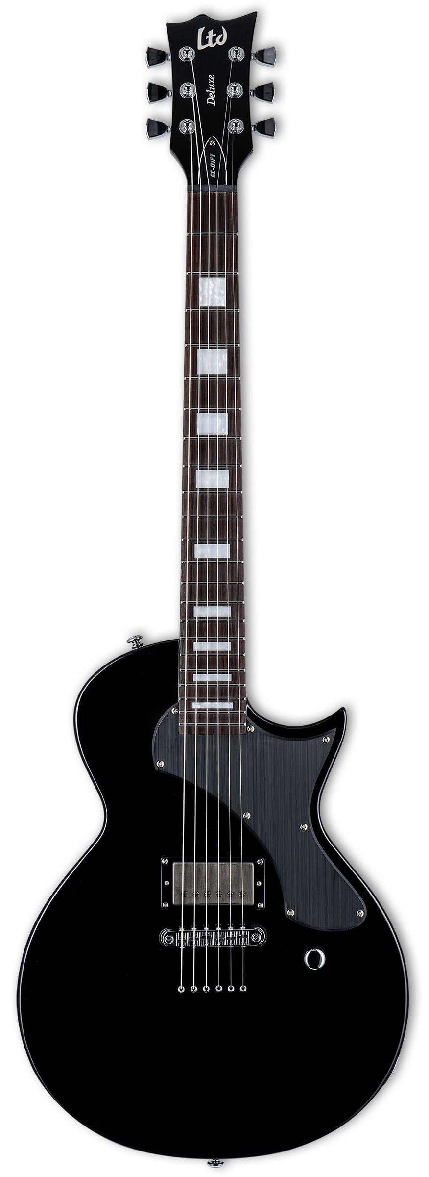 ESP LTD EC-01 FT BLK Deluxe Guitarra Eléctrica Negra 1