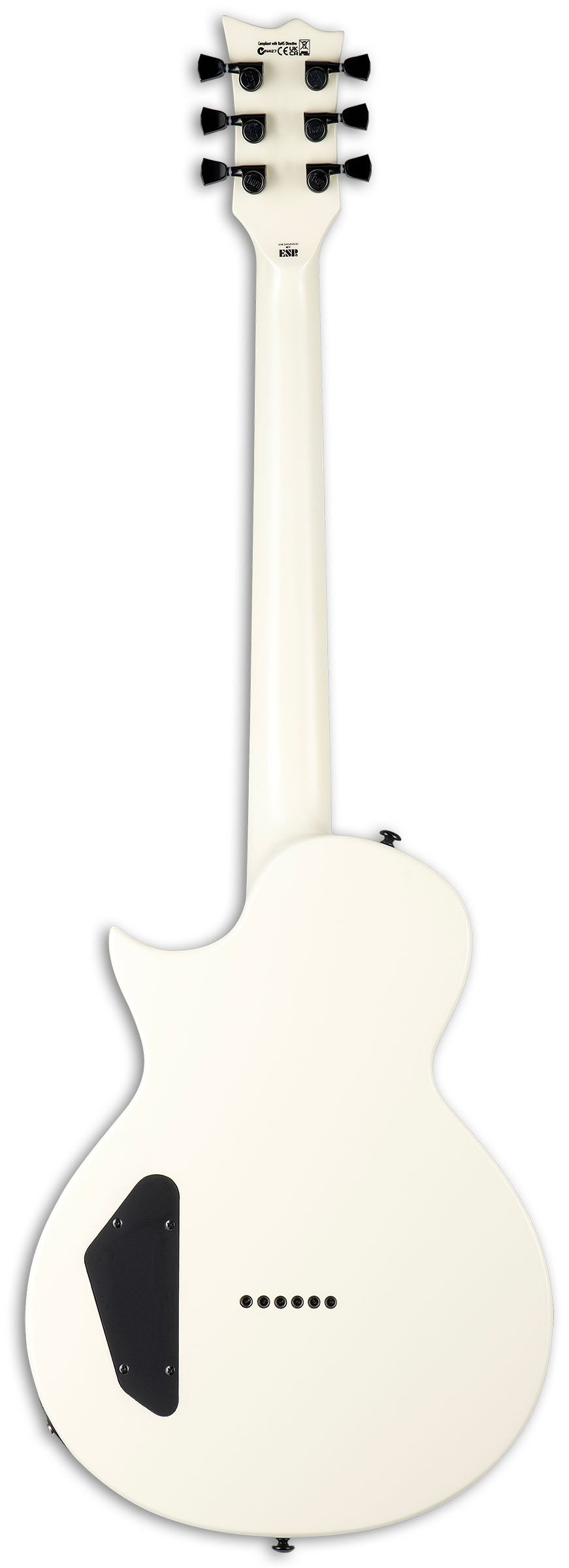 ESP LTD EC-01 FT OWH Deluxe Guitarra Eléctrica Olympic White 3