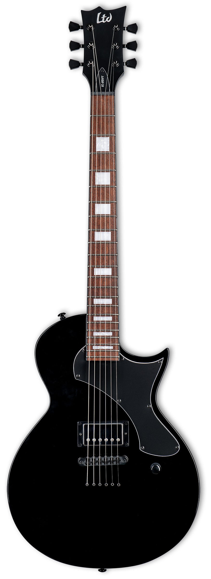 ESP LTD EC-201 FT BLK Guitarra Eléctrica Negra 1