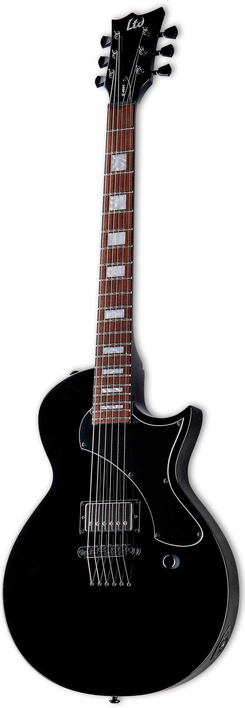 ESP LTD EC-201 FT BLK Guitarra Eléctrica Negra 2