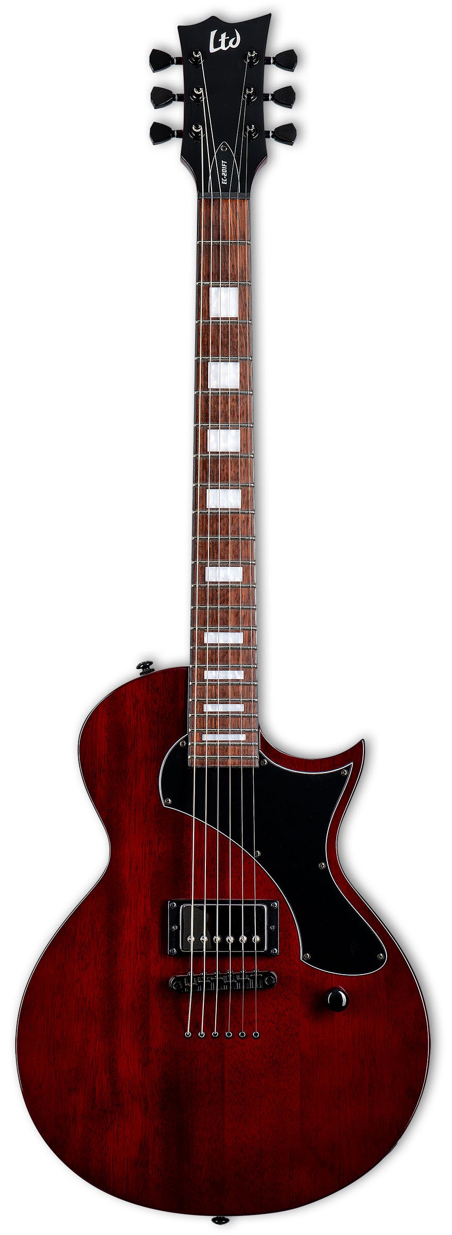 ESP LTD EC-201 FT STBC Guitarra Eléctrica See Thru Black Cherry 1