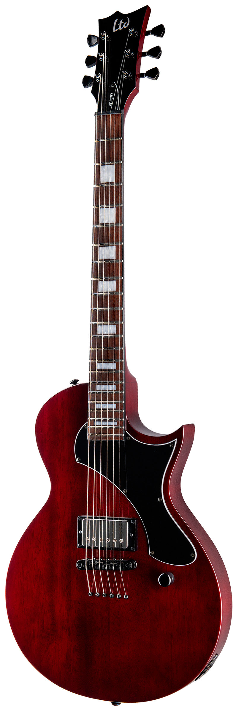 ESP LTD EC-201 FT STBC Guitarra Eléctrica See Thru Black Cherry 2