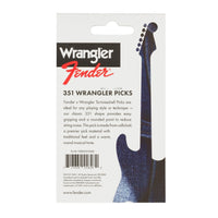 Fender 1980351040 Wrangler Picks 351 Shape Pack 8 Púas Tortoiseshell 3