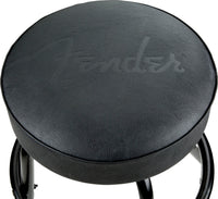 Fender 9192022001 Embossed Black Logo Barstool Taburete 24 Pulgadas 3