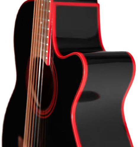 Takamine GF49CE CB Guitarra Electroacústica FX Cosmic Black Pearl 4