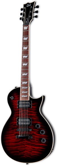 ESP LTD EC256QM STBC Guitarra Eléctrica See Thru Black Cherry 2