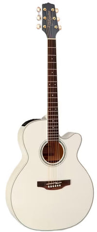 Takamine GN37CE PW Guitarra Electroacústica NEX Pearl White 1