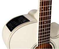 Takamine GN37CE PW Guitarra Electroacústica NEX Pearl White 4