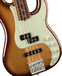 Fender American Ultra Precision Bass RW Bajo Eléctrico Mocha Burst 4