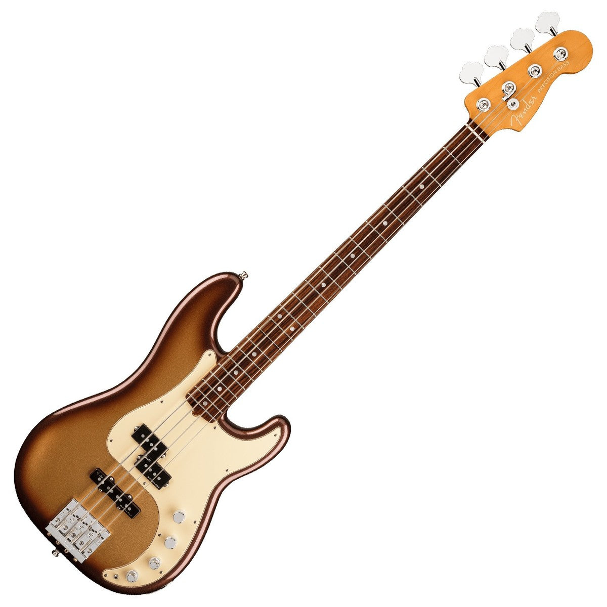 Fender American Ultra Precision Bass RW Bajo Eléctrico Mocha Burst 7