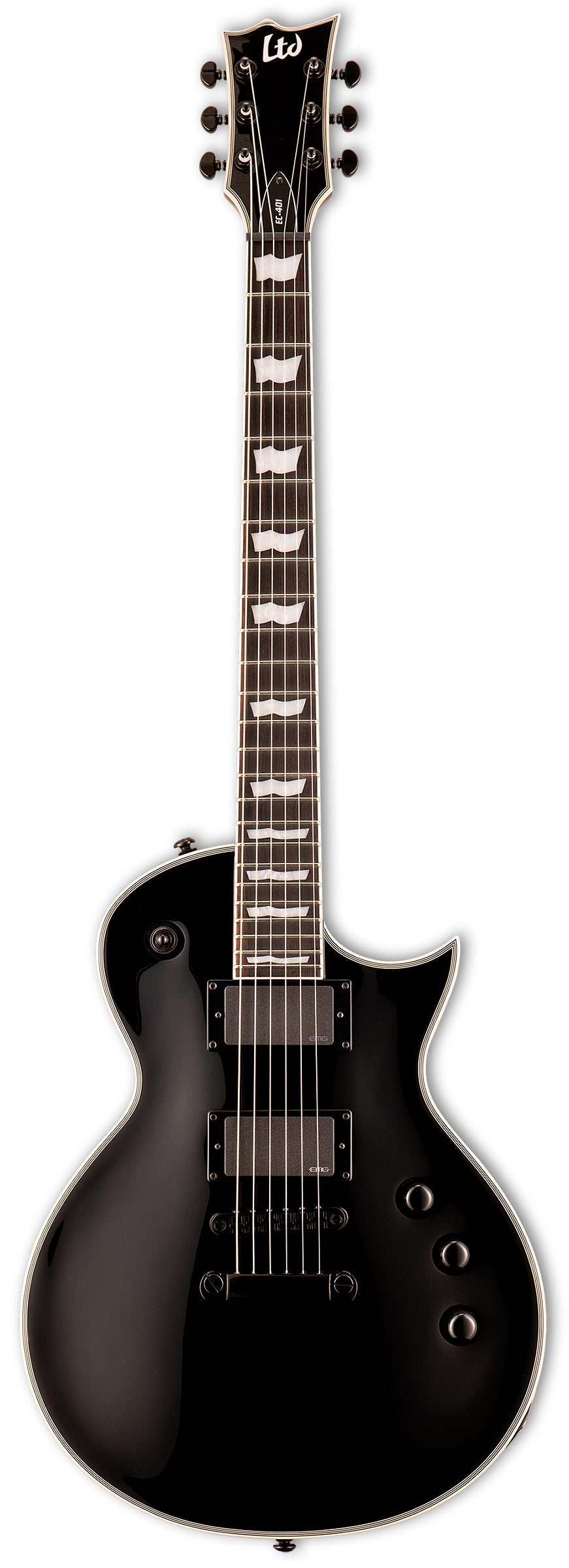ESP LTD EC401 BLK Guitarra Eléctrica Negra