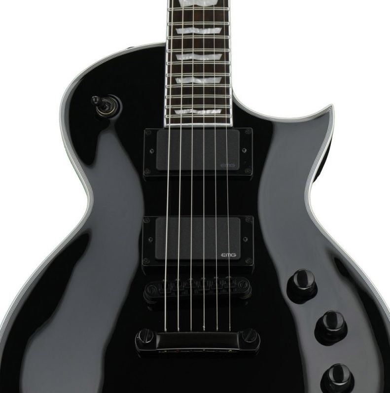 ESP LTD EC401 BLK Guitarra Eléctrica Negra 9