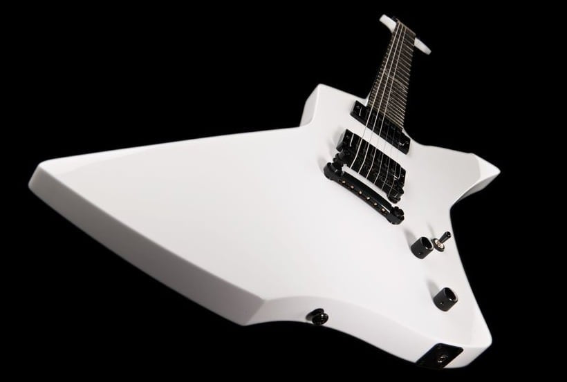 ESP LTD Snakebyte SW James Hetfield Guitarra Eléctrica Snow White 7