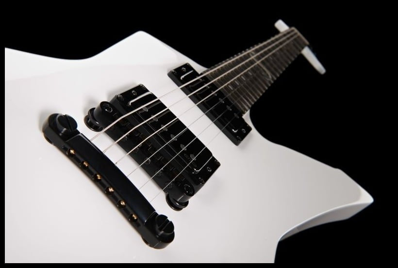 ESP LTD Snakebyte SW James Hetfield Guitarra Eléctrica Snow White 9