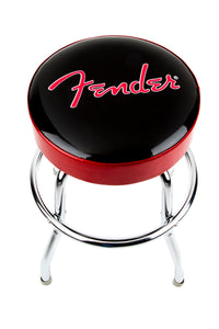 Fender 9192022004 Red Sparkle Logo Barstool Taburete 24 Pulgadas 2