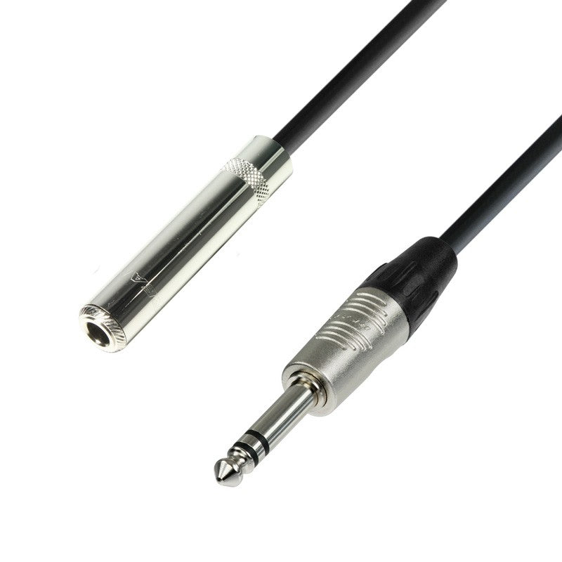 Adam Hall K4BOV0600 Cable Extensión Auriculares Jack Jack Estéreo 6 Metros 1