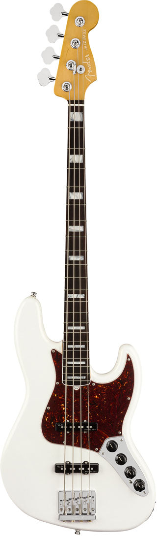 Fender American Ultra Jazz Bass RW Bajo Eléctrico Arctic Pearl 1