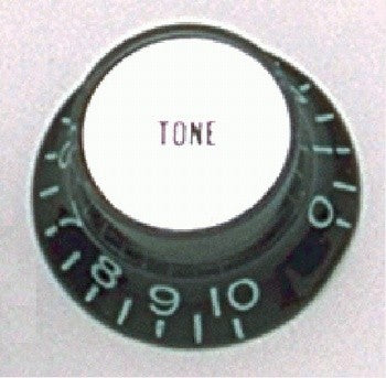 All Parts PK0182023 Reflector Cap (Silver) Tone Knobs (2) Black 1