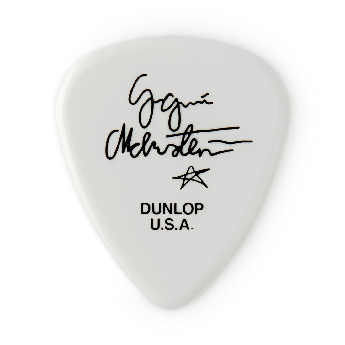 Dunlop YJMR01WH Yngwie Malmsteen Delrin Púa 1.50mm Blanca. Unidad 2