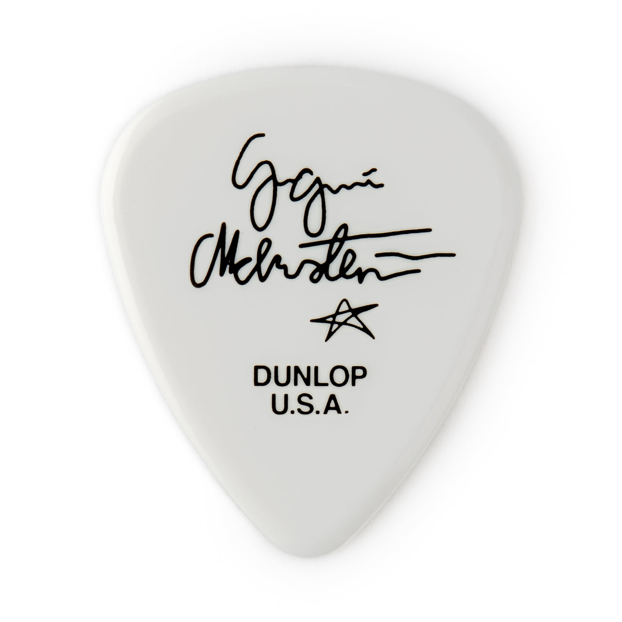 Dunlop YJMR01WH Yngwie Malmsteen Delrin Púa 1.50mm Blanca. Unidad 2