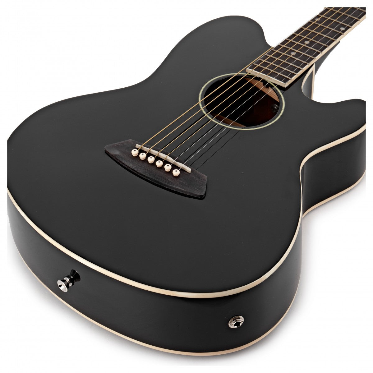 Ibanez TCY10E BK Guitarra Electroacústica Negra 4