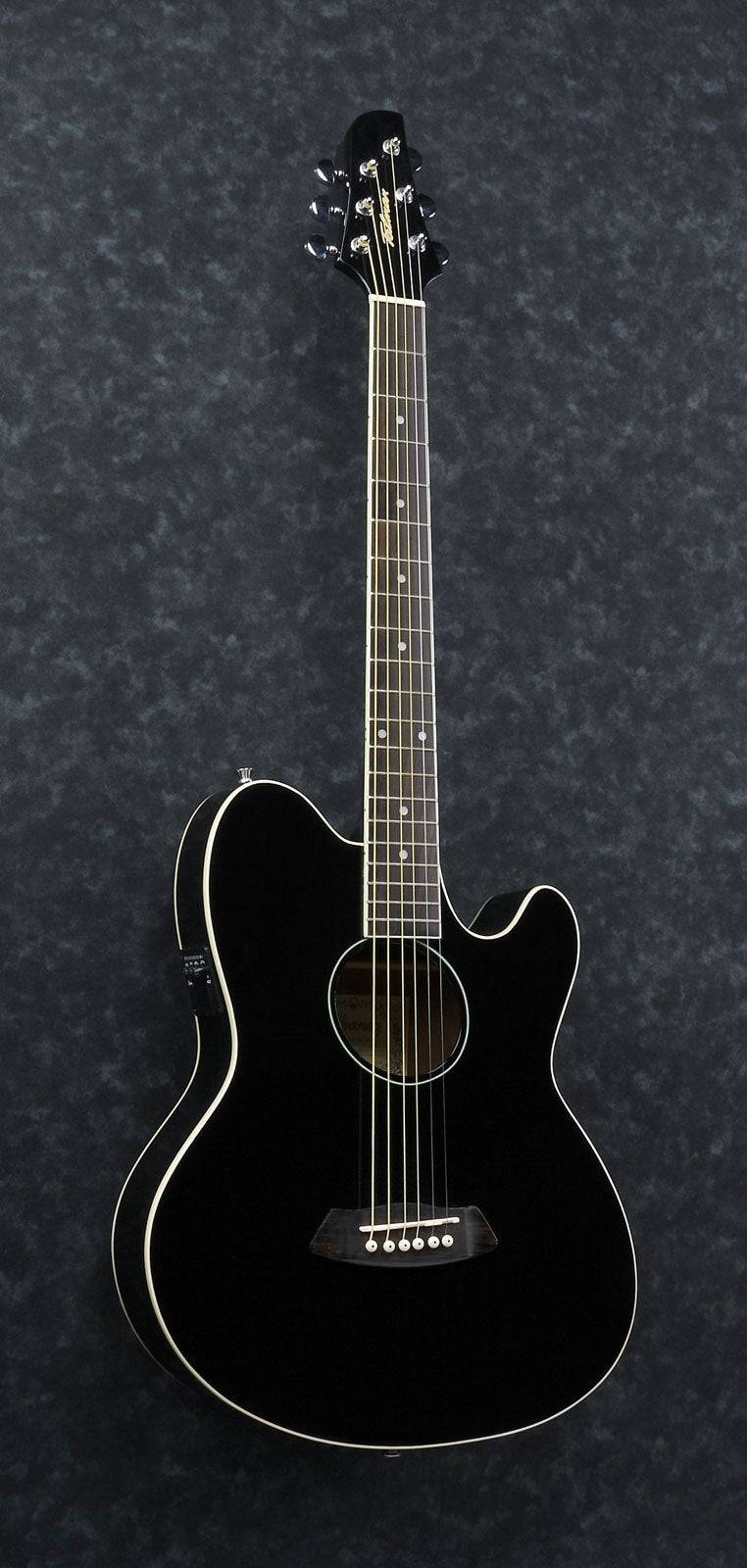 Ibanez TCY10E BK Guitarra Electroacústica Negra 9