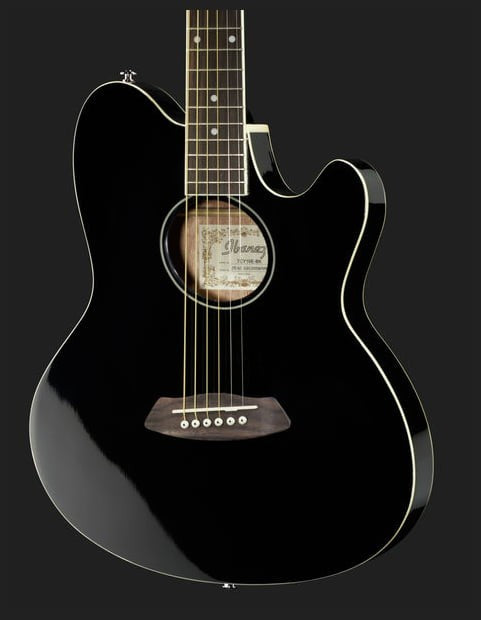 Ibanez TCY10E BK Guitarra Electroacústica Negra 14