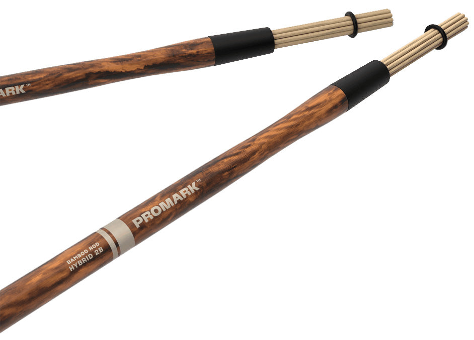 Pro Mark PMHRB Hybrid Rods Bambú 2B Par Baquetas Varillas 1