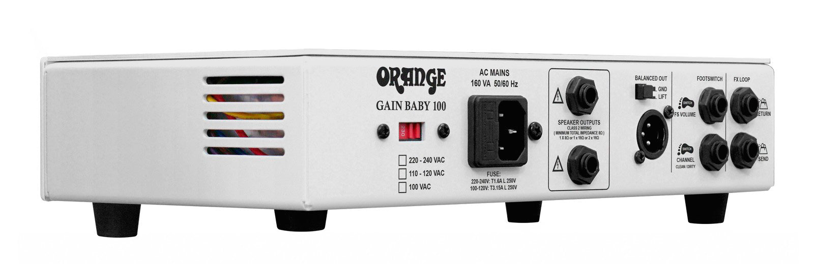 Orange Gain Baby 100 Amplificador Cabezal Guitarra 3