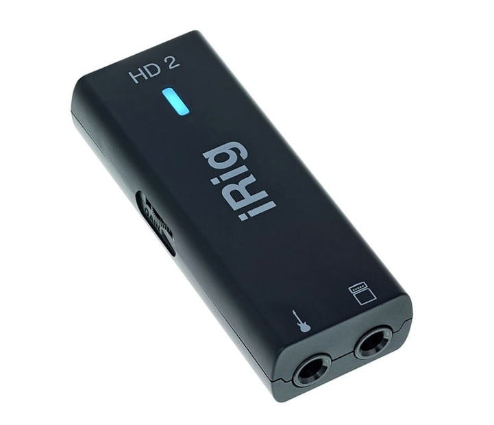 IK Multimedia iRIG HD2 Interfaz de Audio Mac PC iPHONE y iPAD 2