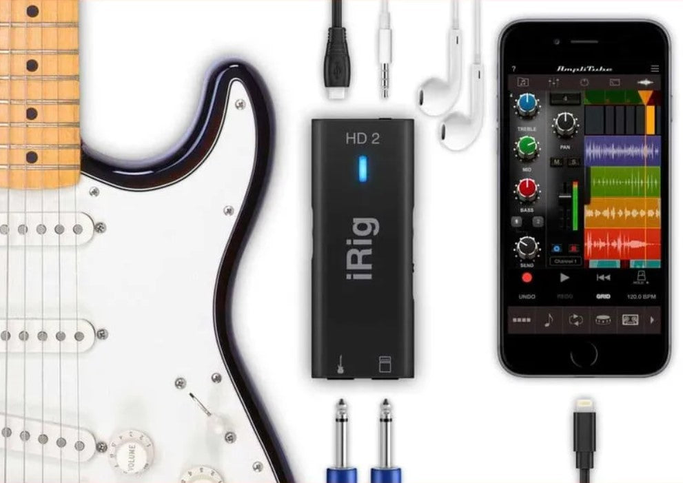 IK Multimedia iRIG HD2 Interfaz de Audio Mac PC iPHONE y iPAD 18