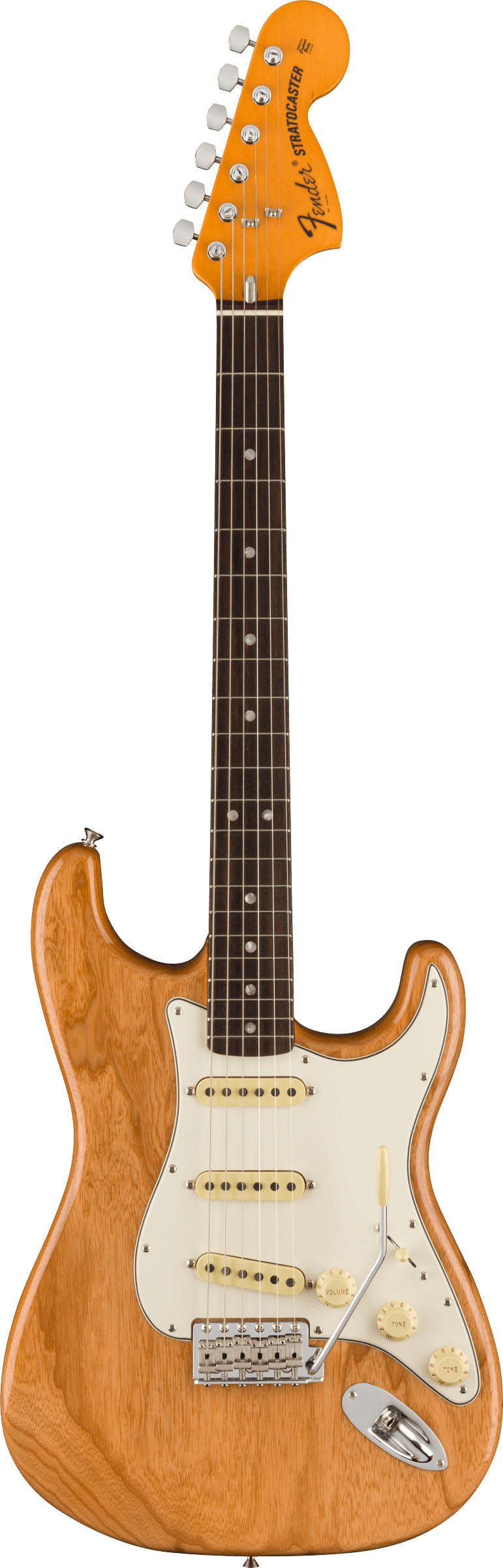 Fender American Vintage II 1973 Stratocaster RW Guitarra Eléctrica Aged Natural 1