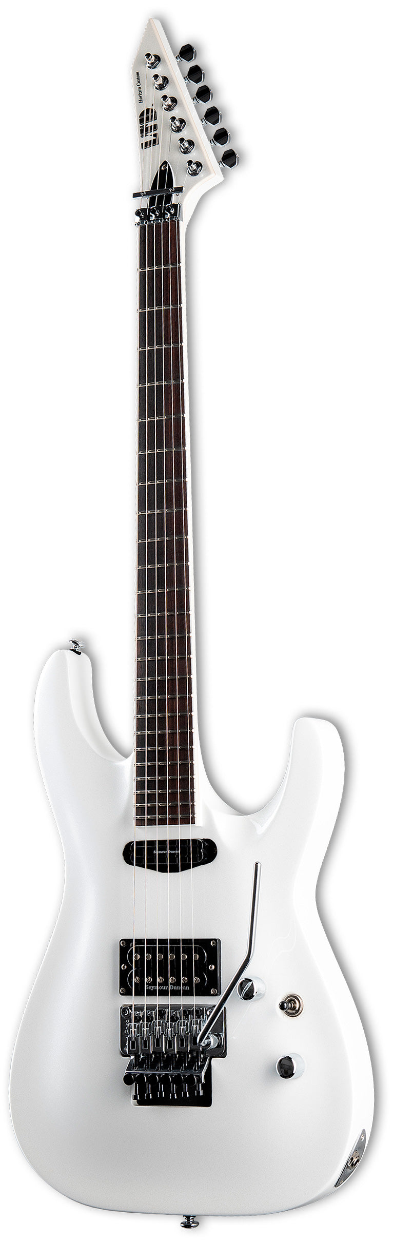 ESP LTD Horizon Custom 87 PWH Guitarra Eléctrica Pearl White 2