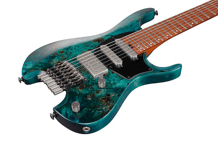 Ibanez Q547PB COL Guitarra Eléctrica 7 Cuerdas Cosmic Blue Low Gloss 4