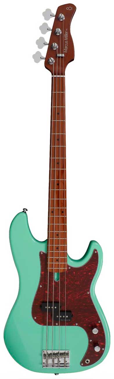 Marcus Miller P5 Alder-4 MGR 2nd Gen Bajo Eléctrico Mild Green 1