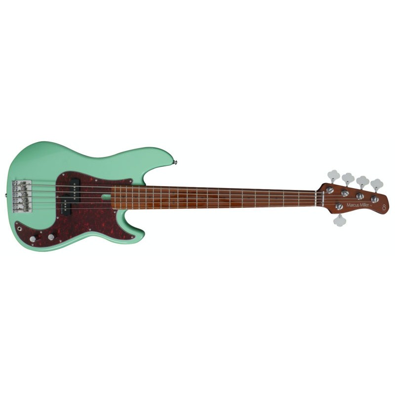 Marcus Miller P5 Alder-5 MGR 2nd Gen Bajo Eléctrico 5 Cuerdas Mild Green 2