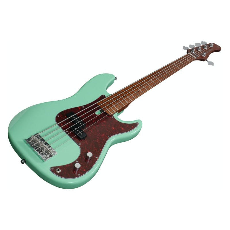 Marcus Miller P5 Alder-5 MGR 2nd Gen Bajo Eléctrico 5 Cuerdas Mild Green 5